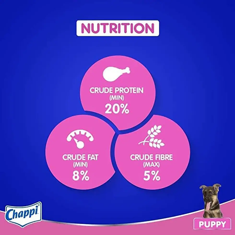 Thumbnail: Chappi Chicken & Milk Dry Puppy Food - 7kg