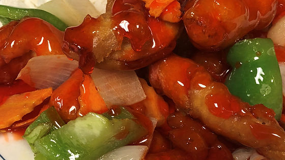 Sweet and Sour Chicken Lunch Platter