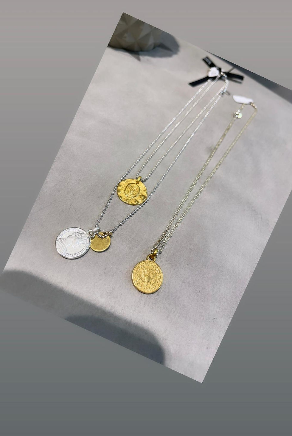 Miniaturbild: Kette Little Coin- Atelier Runteschmuck