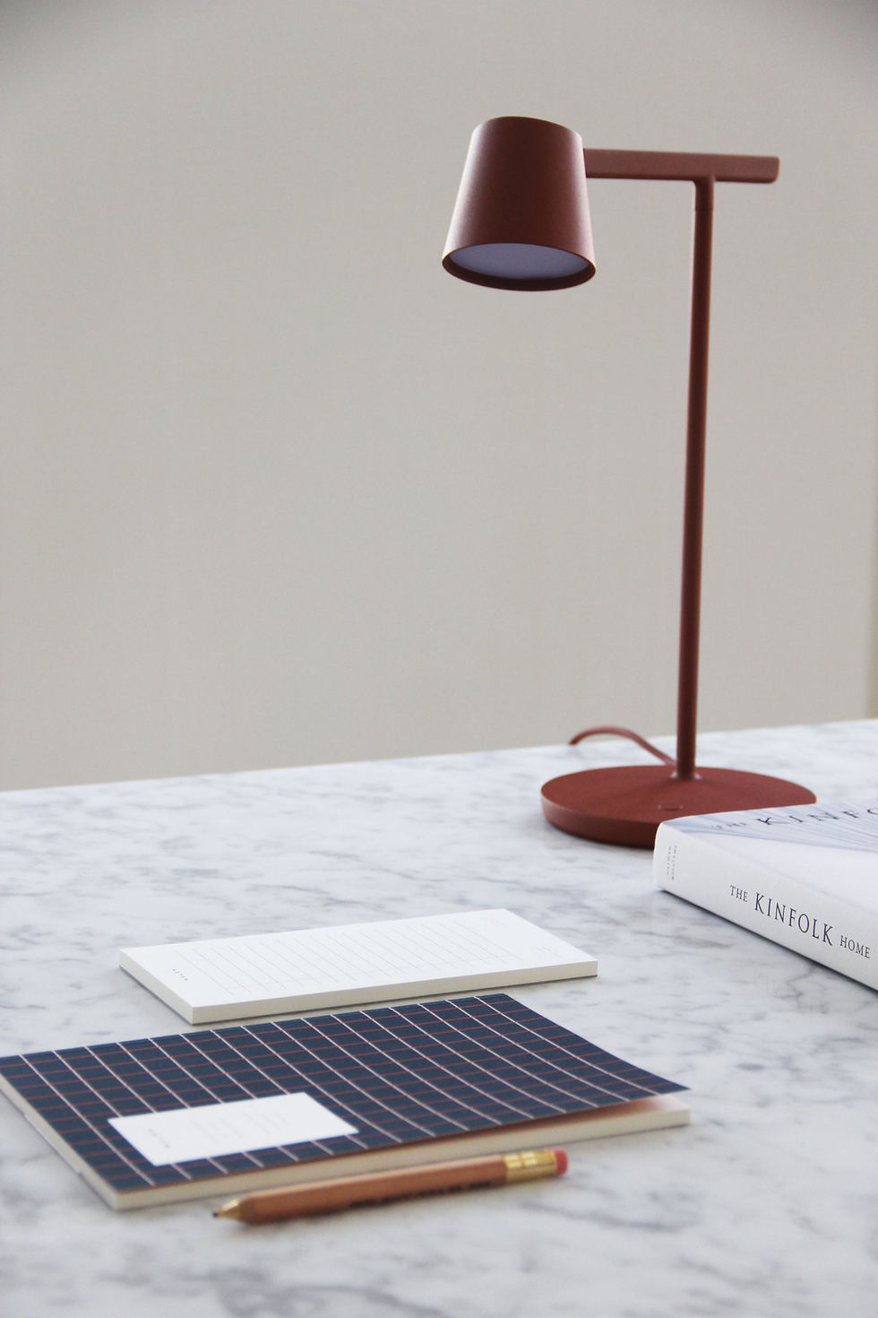 Miniaturbild: VITA Notebook, Dunkelblaues Gitter