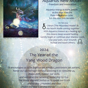 Wood Dragon & The Aquarius New Moon