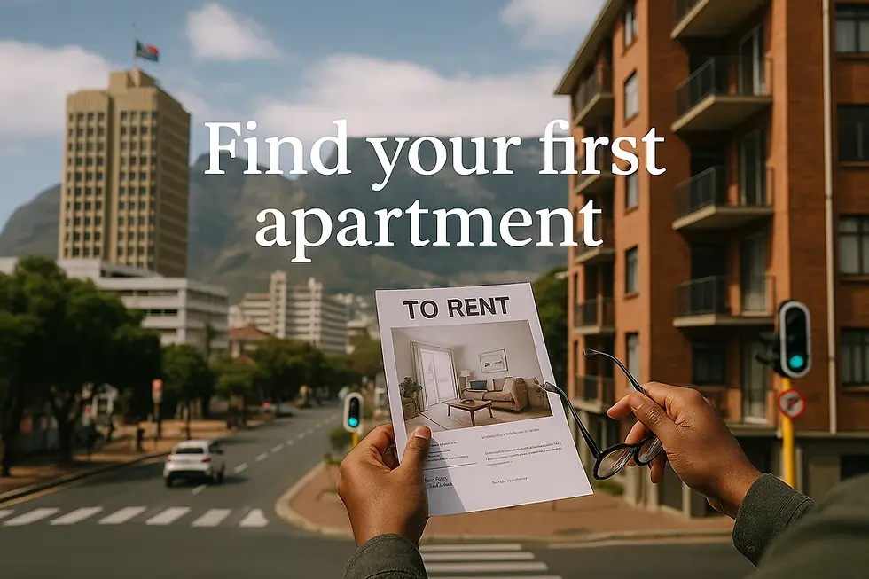 Hands holding a "TO RENT" sign, Find your first apartment, looking for an apartment.