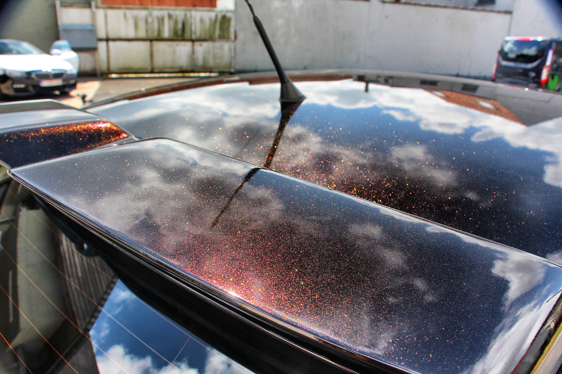 Audi A1 Carwrap Satin Dark Grey
