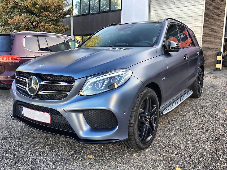 Mercedes ML Graphite Wrap