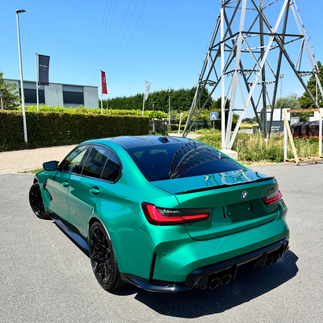 BMW M3 Isle of Man Green Flexishield WSH PRO PPF wrap
