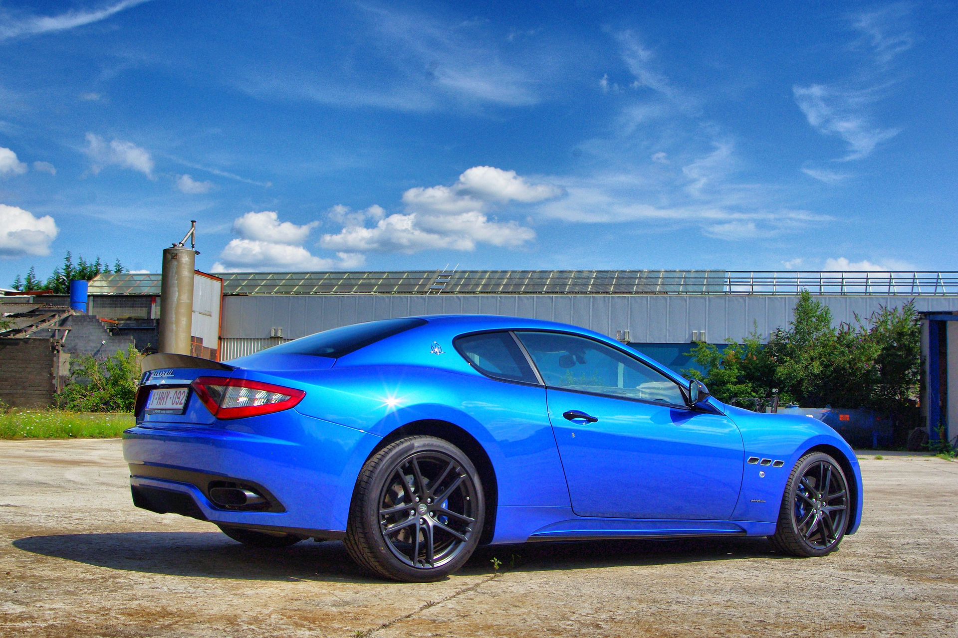 Maserati Granturismo Xpel carwrap