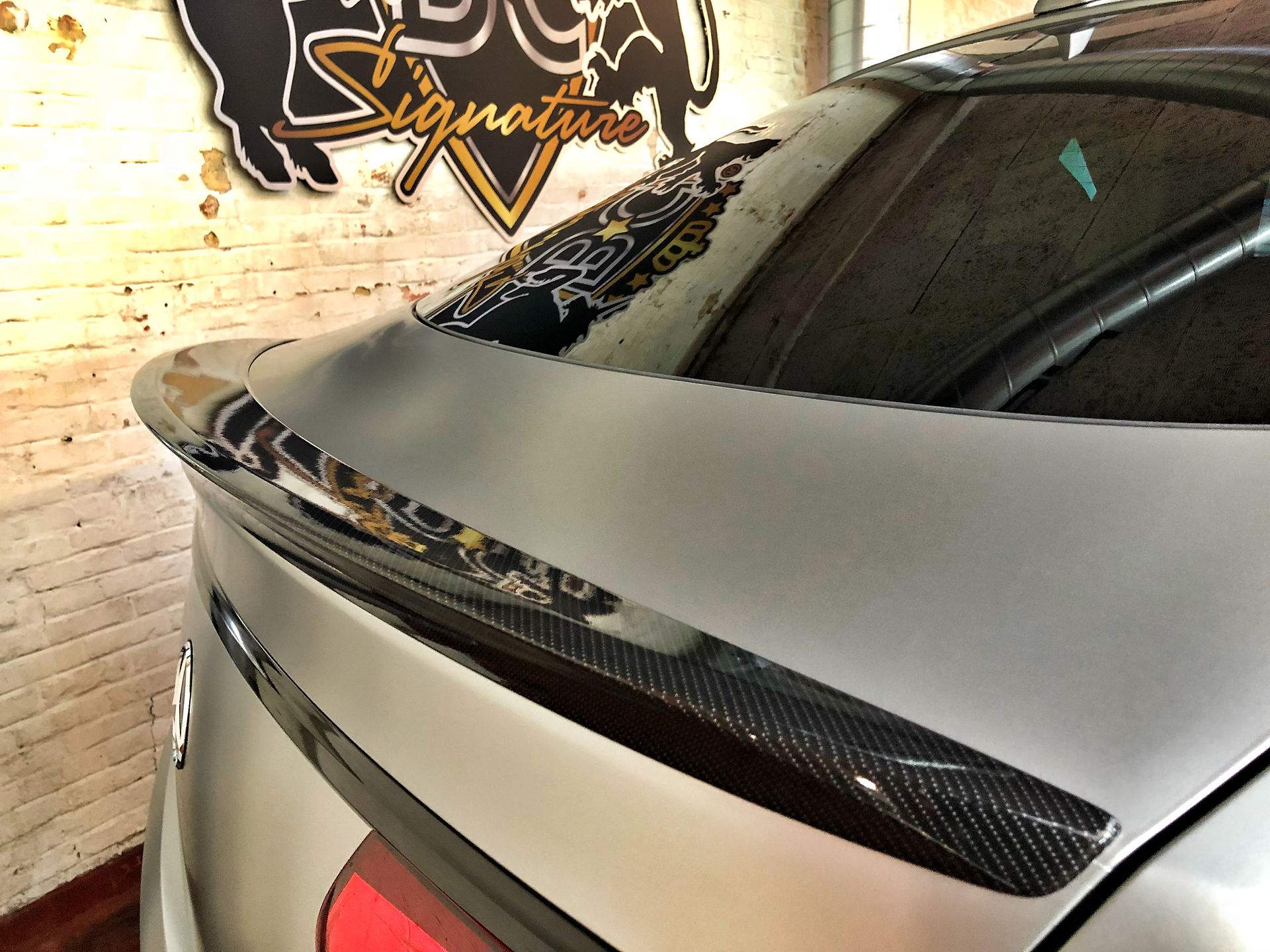 Mercedes GLE AMG Orange Art Wrap