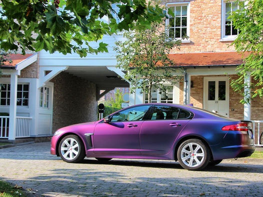 Jaguar XF ColorFlow wrap