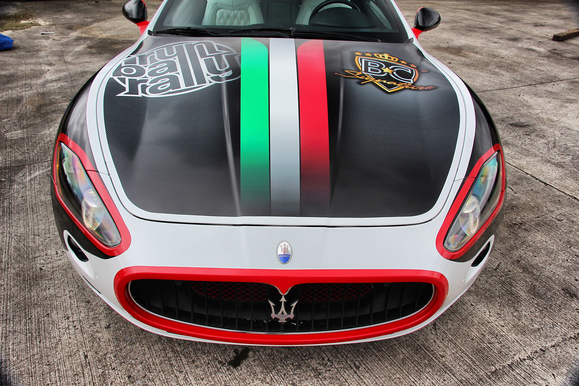 Maserati GT carwrap italia