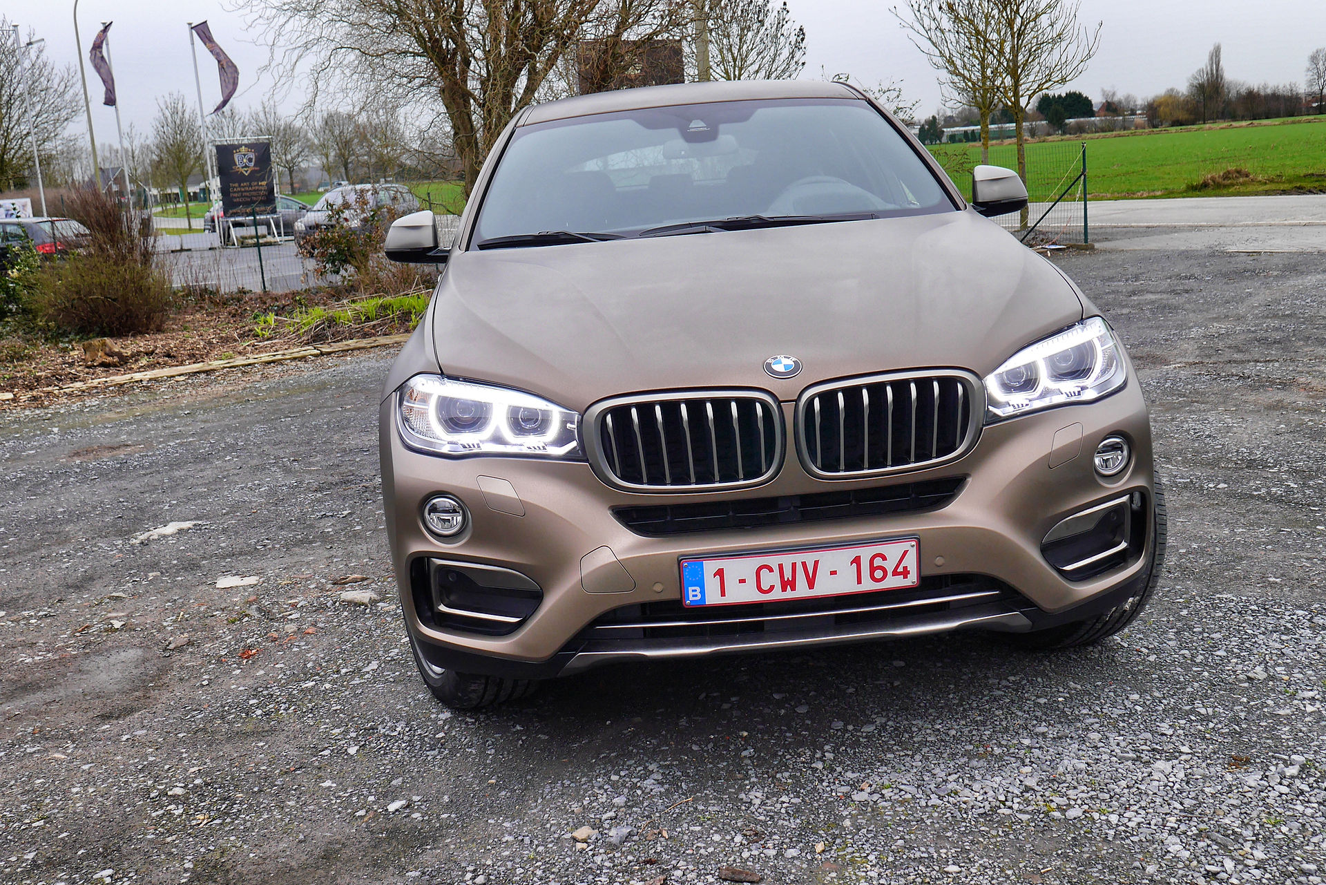 BMW Frozen Bronze carwrap