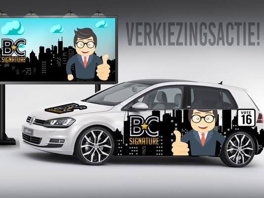 Verkiezings Actie - SideWraps