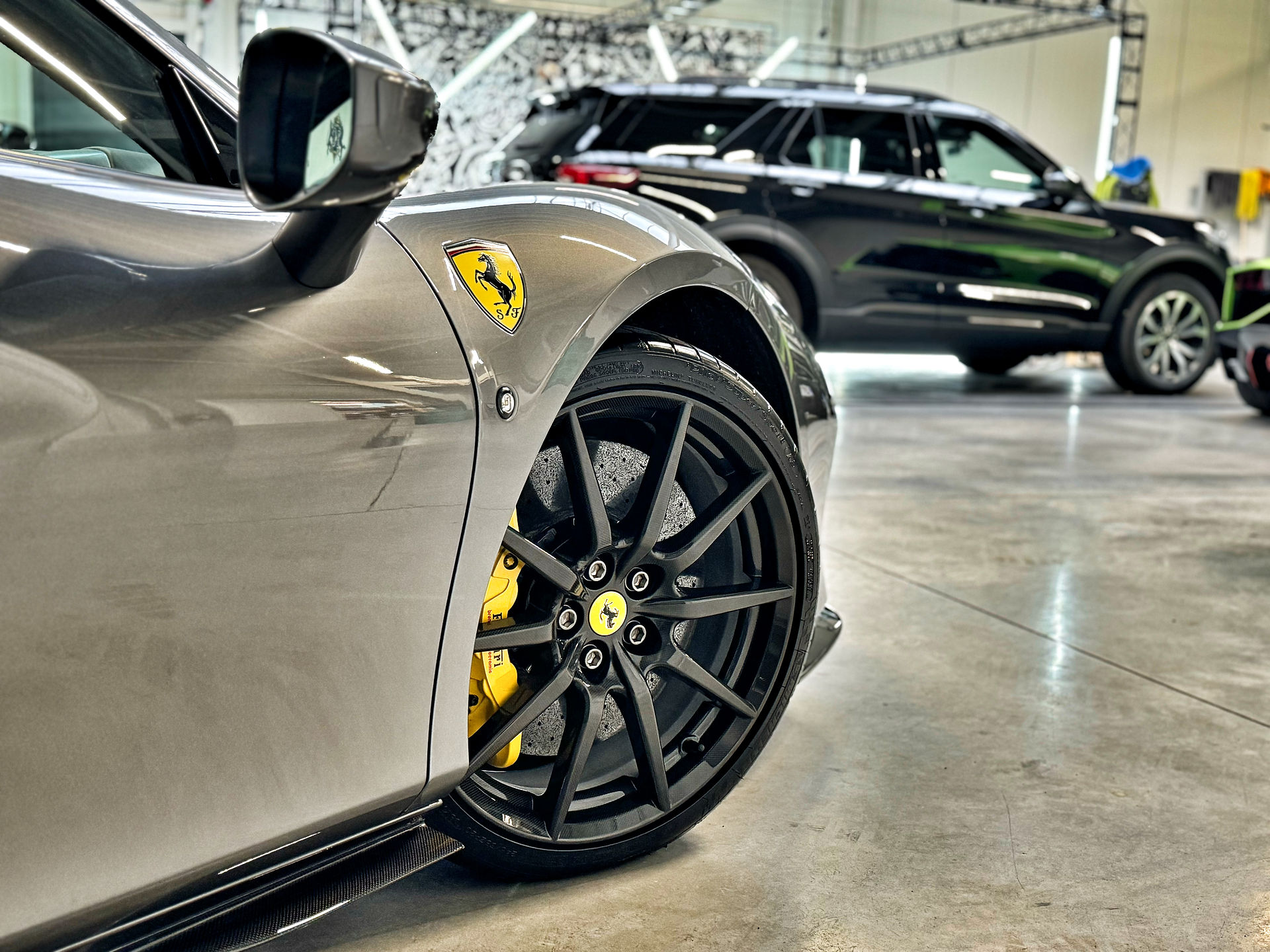 Ferrari F8 Spider XPEL Paint Protection wrap als lakbescherming