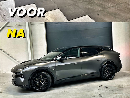 Electric Diamond: Lotus Eletre wrap in Matte Diamond Black