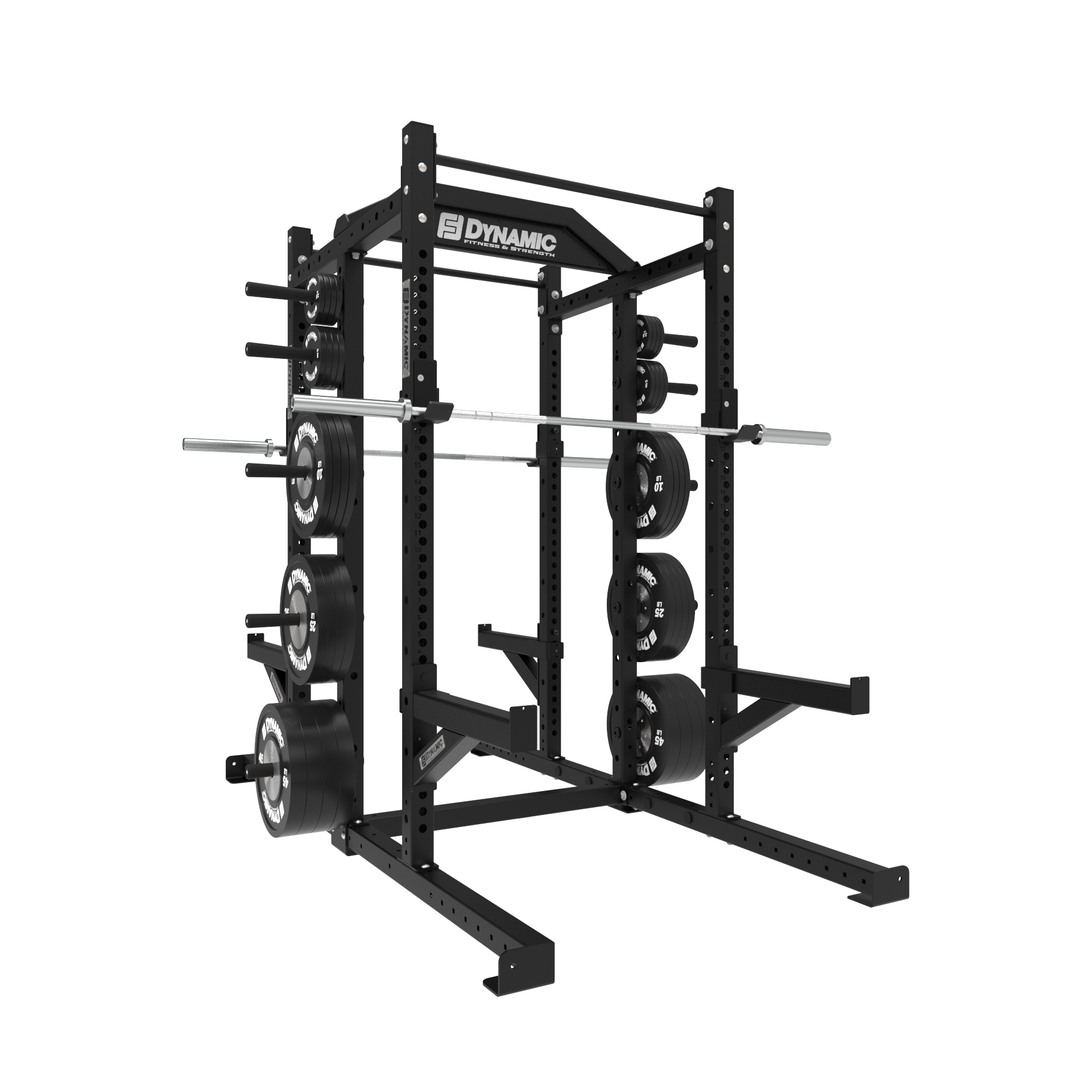 Black Titan G2 Double Half Rack