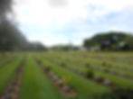 Alliierten Friedhof in Kanchanaburi