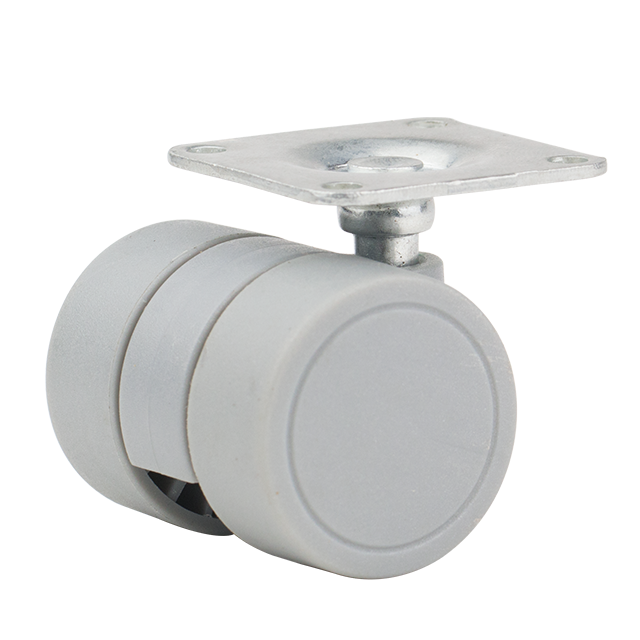 Thumbnail: 38mm nylon carpet wheel rice white