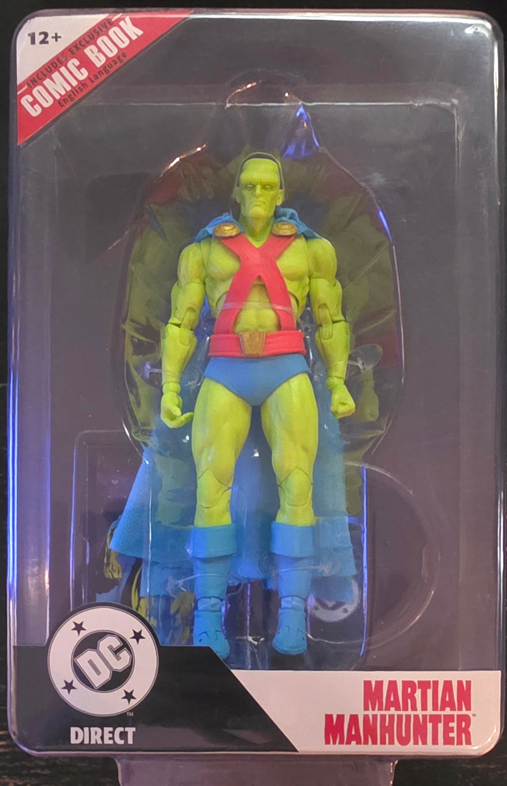 DC Direct Page Punchers - Martian Manhunter (Incl. Comic) Actionfigur 18cm NEU