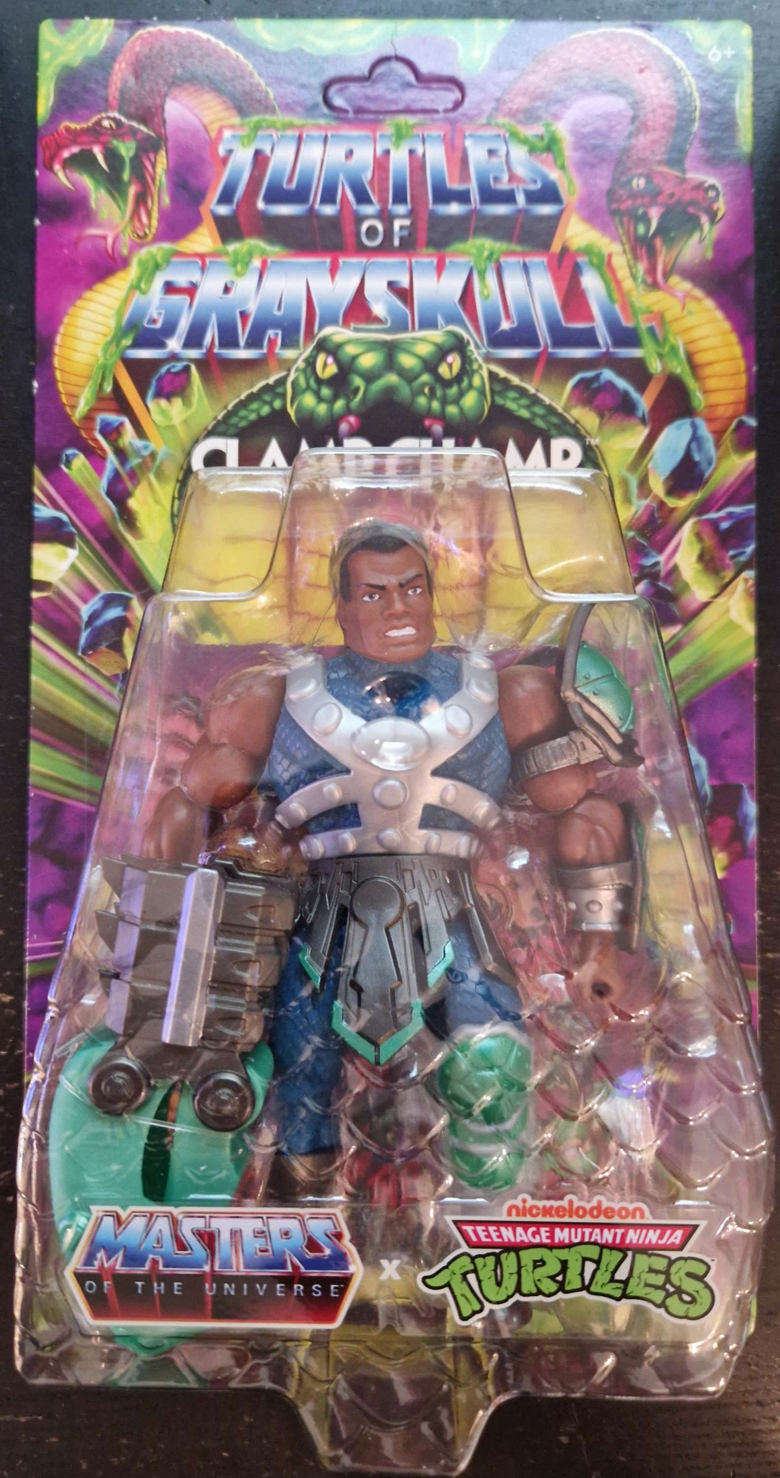 Masters of the Universe Origins - TURTLES OF GRAYSKULL - Clamp Champ NEU 2025