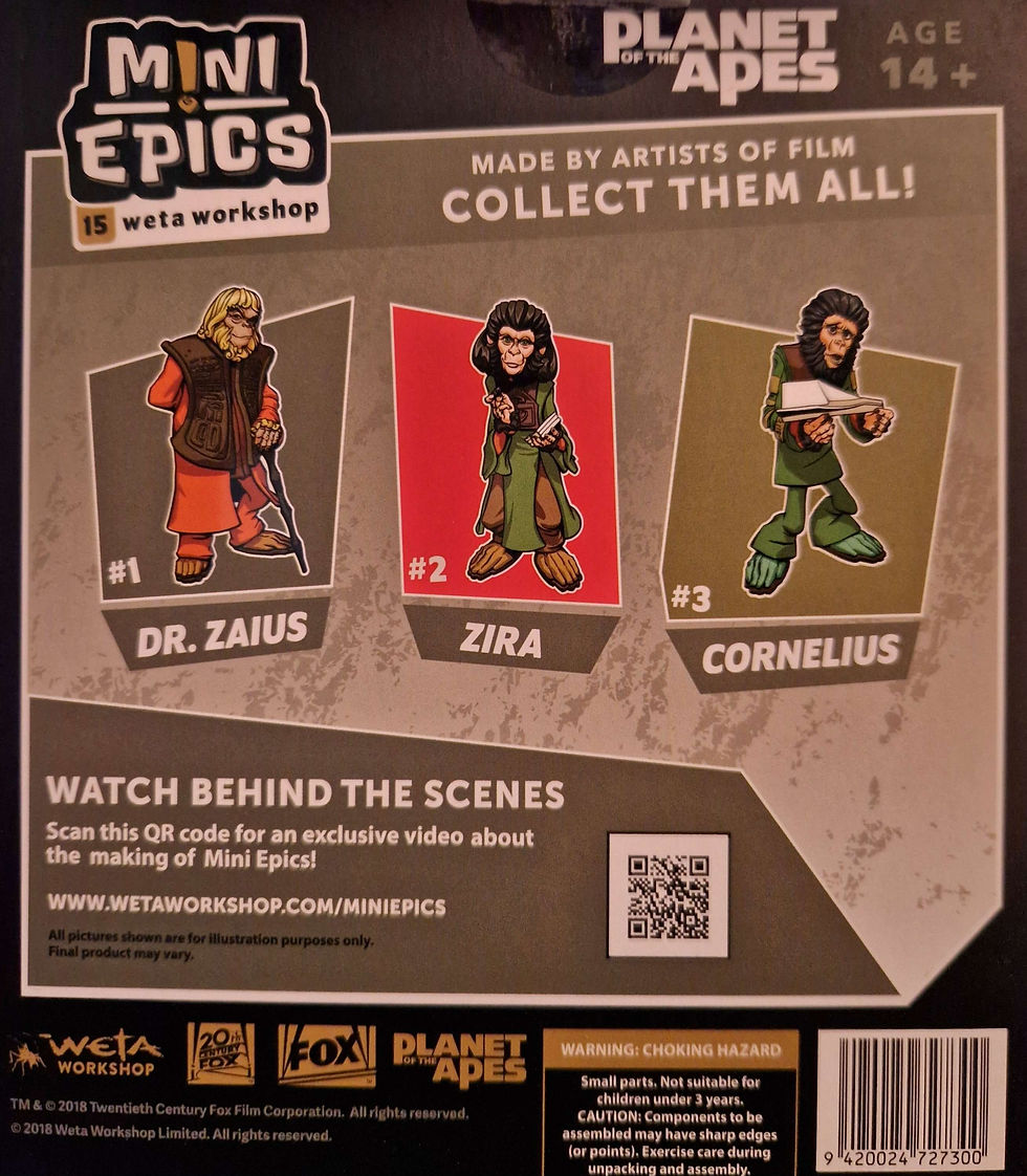 Miniaturbild: Weta Workshop Mini Epics - Planet Der Affen -  #1 Dr. Zaius NEU&OVP 