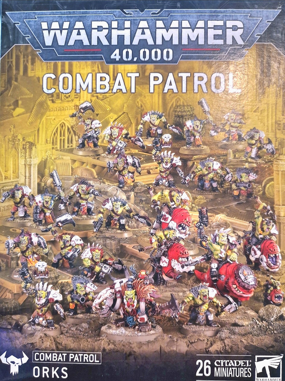 Warhammer 40k/40.000 - Orks - Combat Patrol (Kampfpatrouille) NEU&OVP
