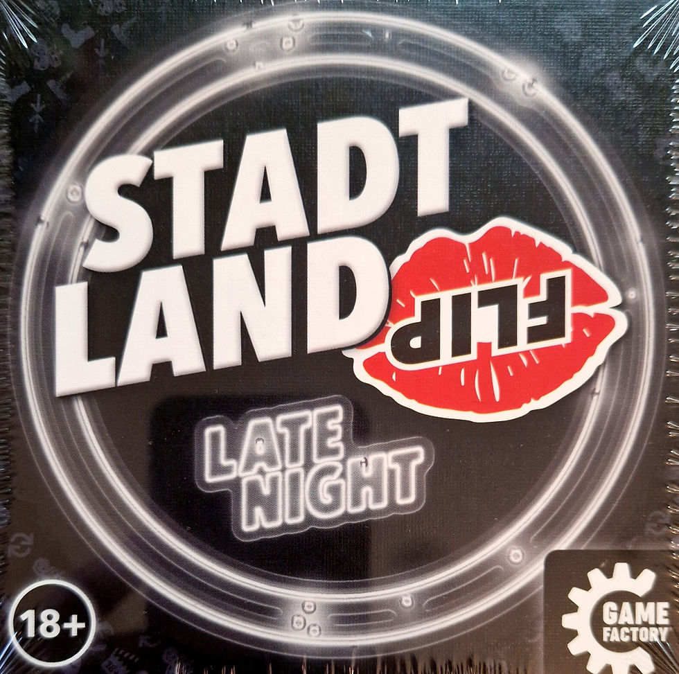 Game Factory - Stadt, Land, Flip - Late Night (18+) NEU&OVP