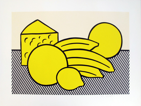 Roy Lichtenstein - Yellow Still Life, from Six Still Lifes