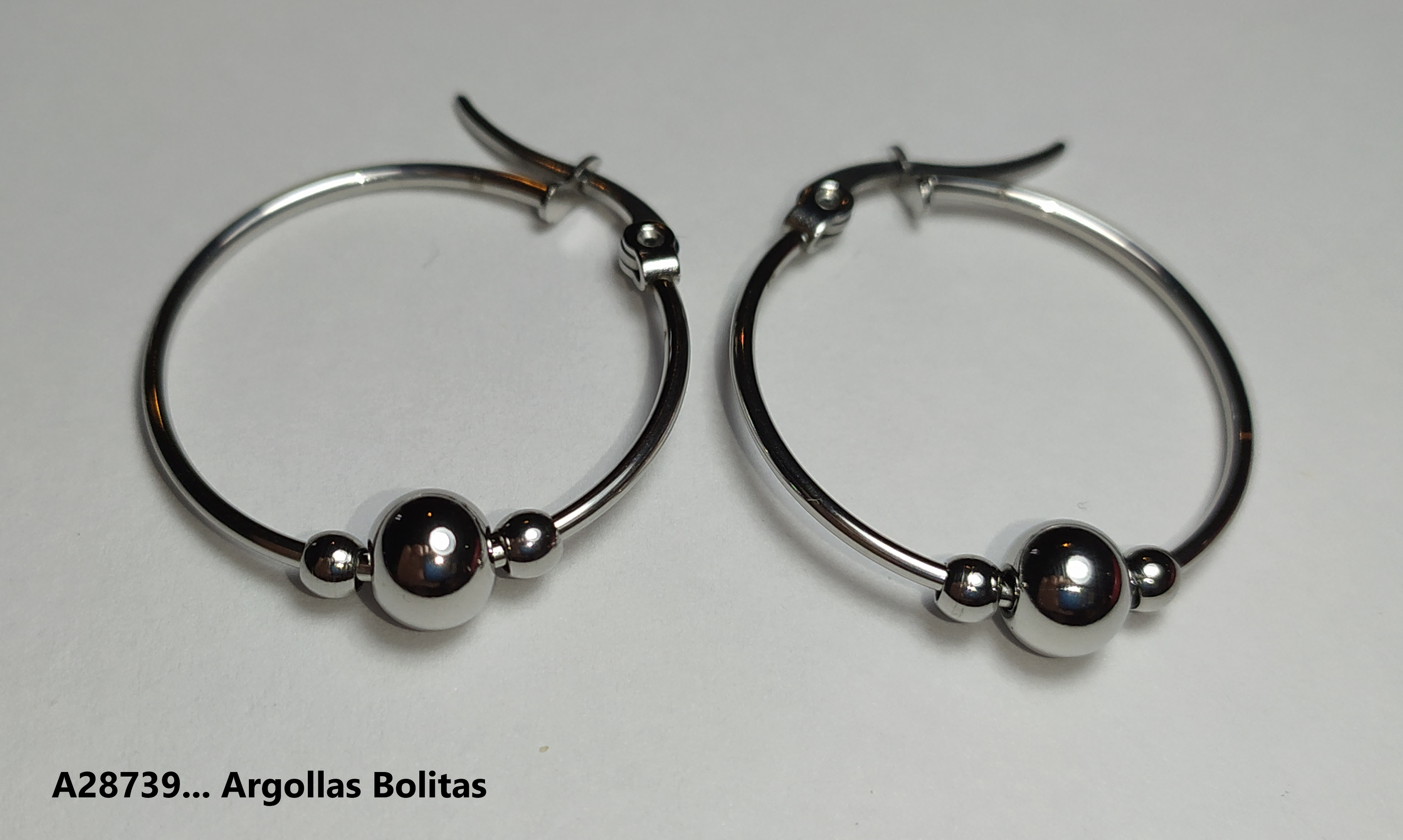 Argollas Bolitas A28739