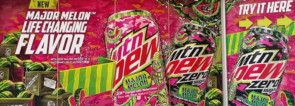 Mountain Dew Major Melon at Mall of America