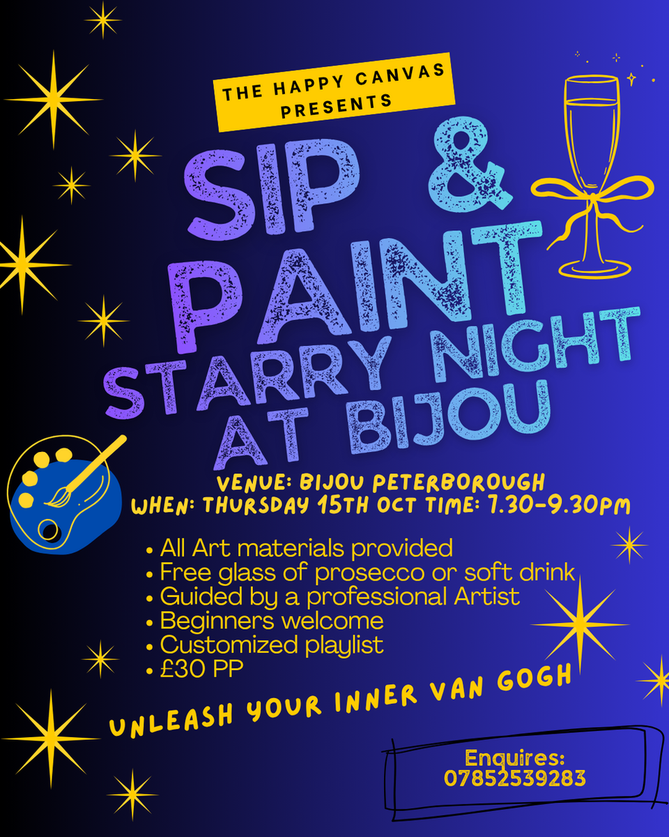 The Happy Canvas SIP & PAINT