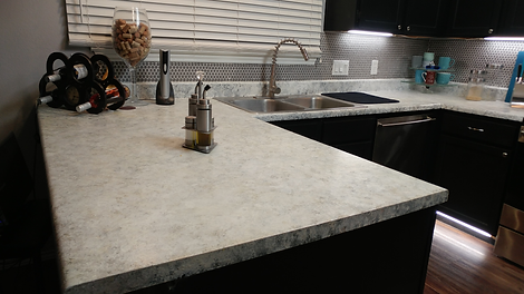 Faux Granite Kitchen Counter.after.jpg