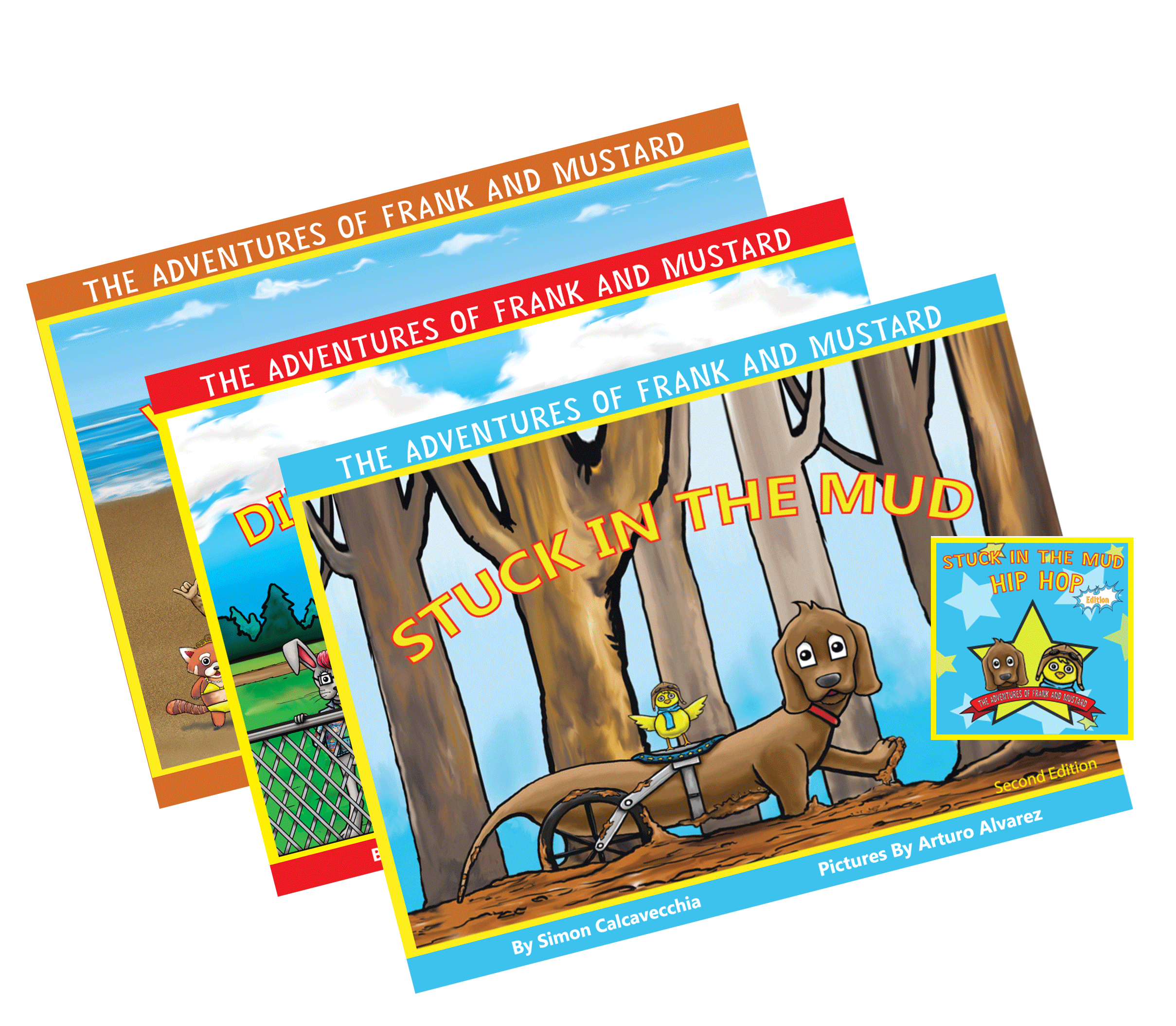 Three Book Combo + Music CD