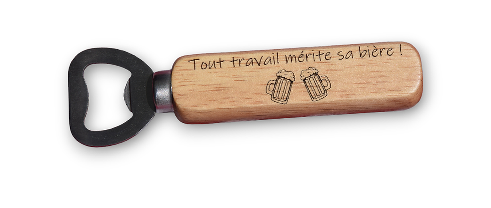 Miniature : Décapsuleur plein d'humour recto -verso