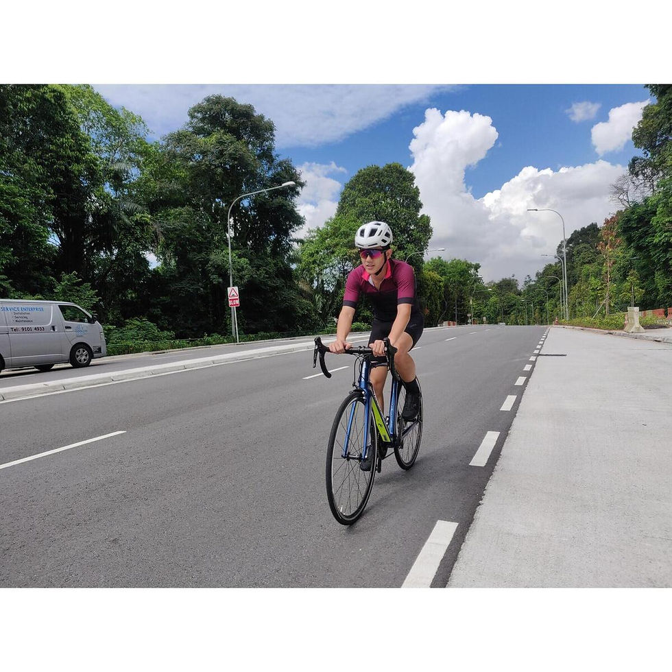 Thumbnail: Van Rysel RCR 900 CF Carbon Road Bike 105 11sp - Blue