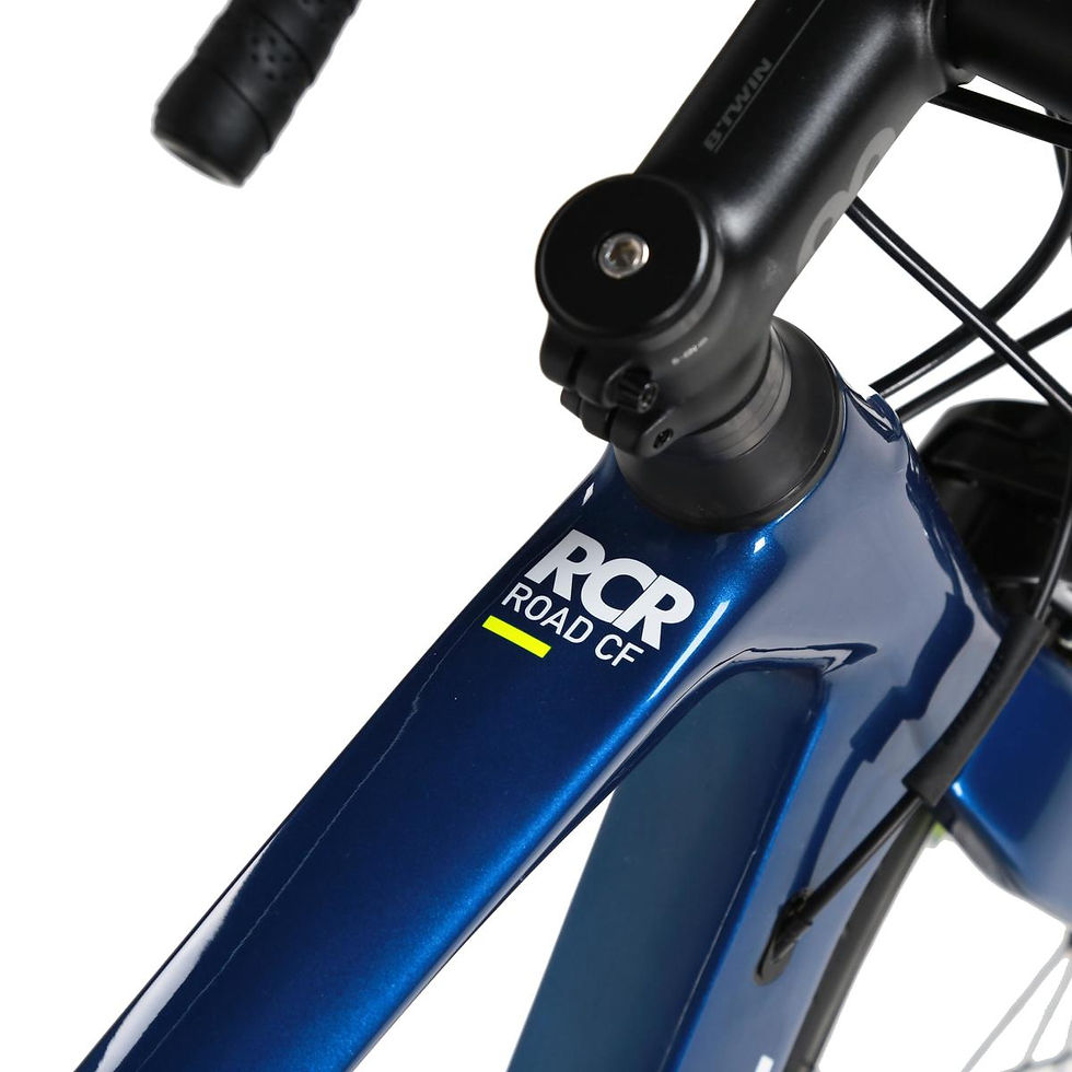 Thumbnail: Van Rysel RCR 900 CF Carbon Road Bike 105 11sp - Blue