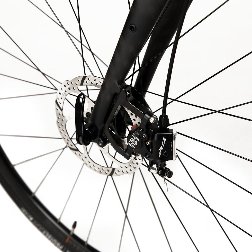 Thumbnail: Triban RC 520 Disc Road Bike 105 11sp - Dark Blue