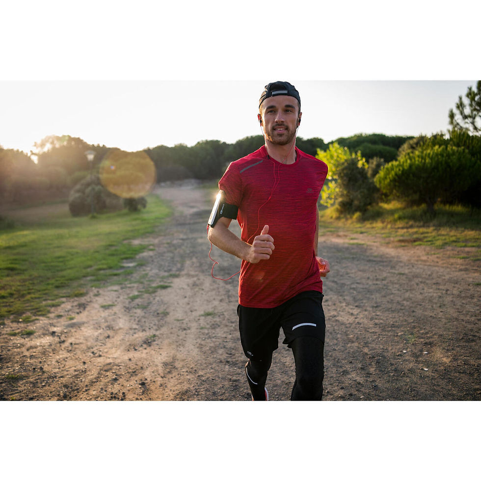 Thumbnail: UNISEX RUNNING SMARTPHONE ARMBAND - BLACK