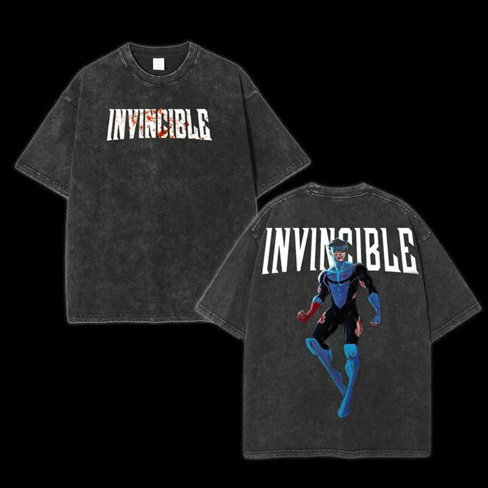 Thumbnail: Invincible Mark Grayson Superhero Shirt Comfort Colors Limited Edition Graphic T