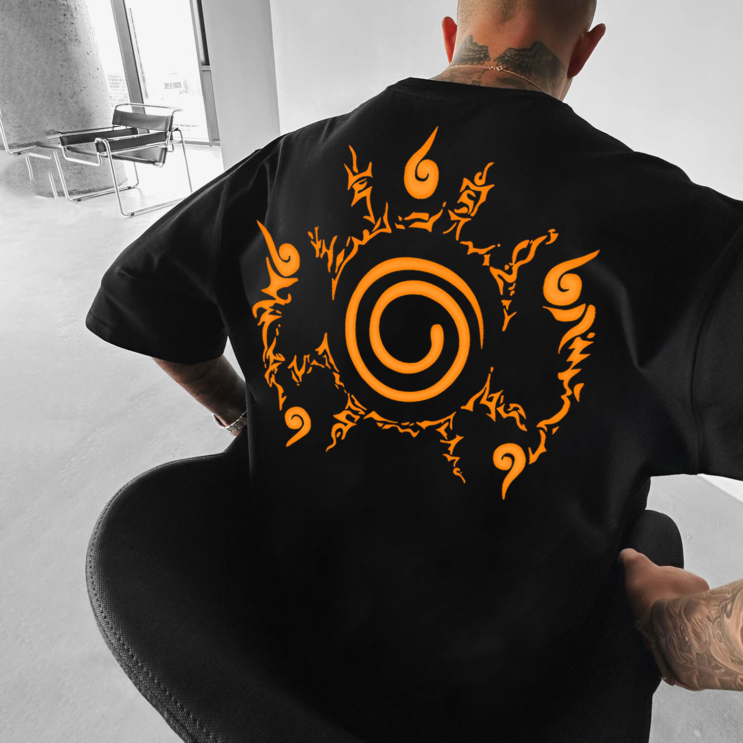 Anime Naruto's New T-shirt 2026 Summer New Men‘s Women's Fashion Retro Cotton