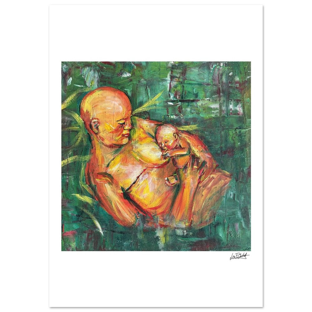 Gjennom alt - Fine Art Print Matte Poster