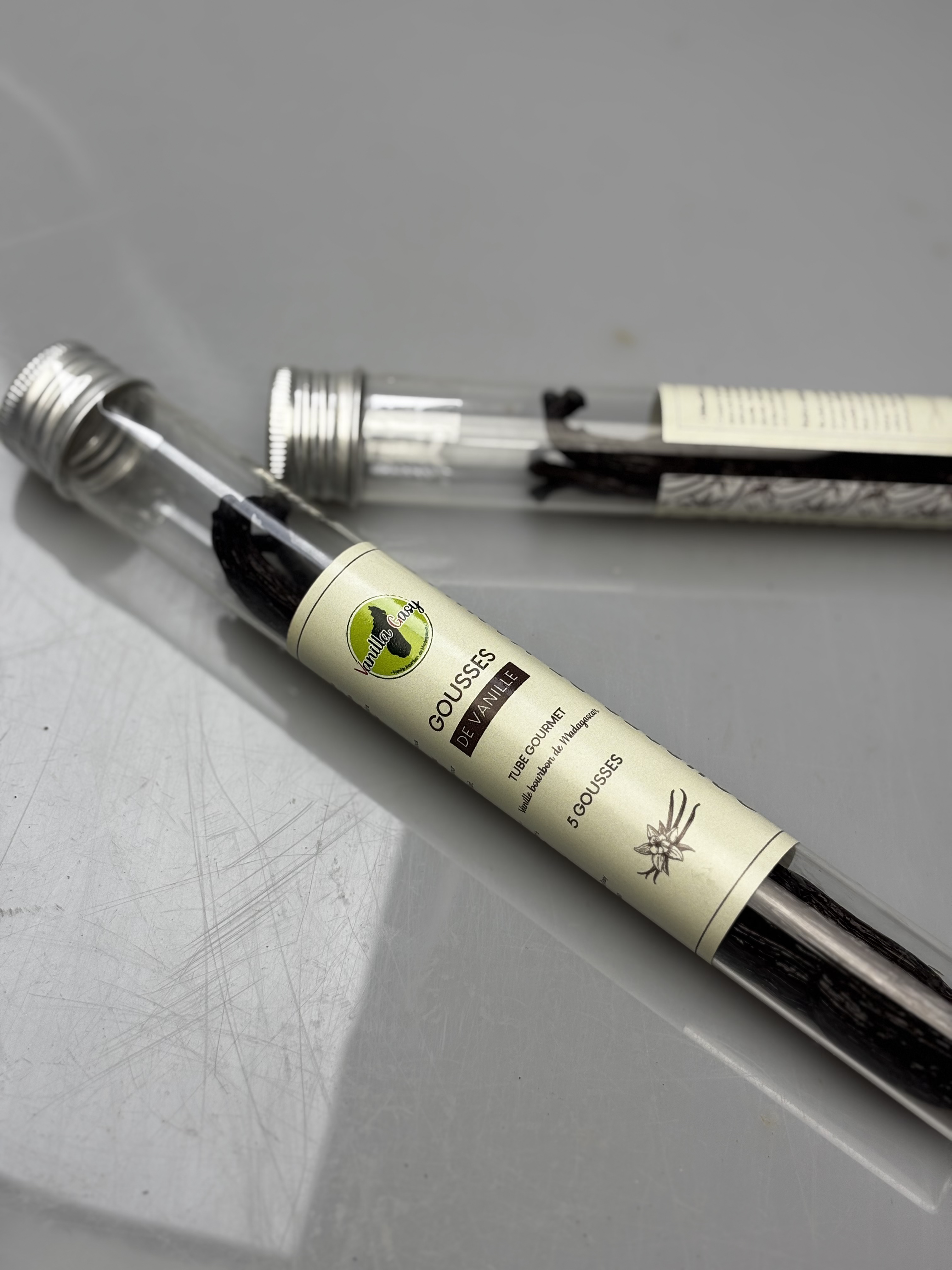 Tube de vanille Bourbon - 5 gousses