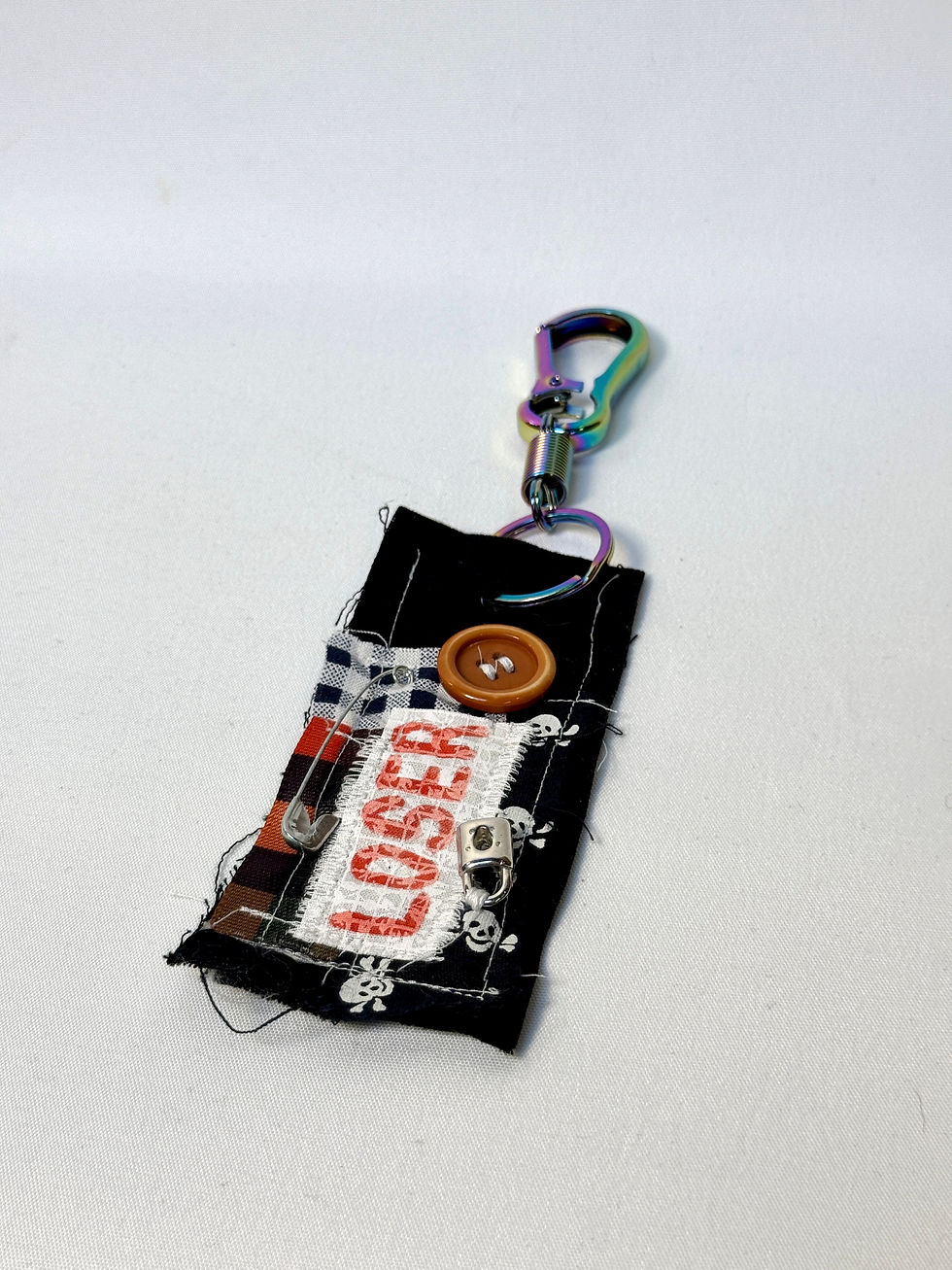 Miniatura: chaveiro loser (cadeado)