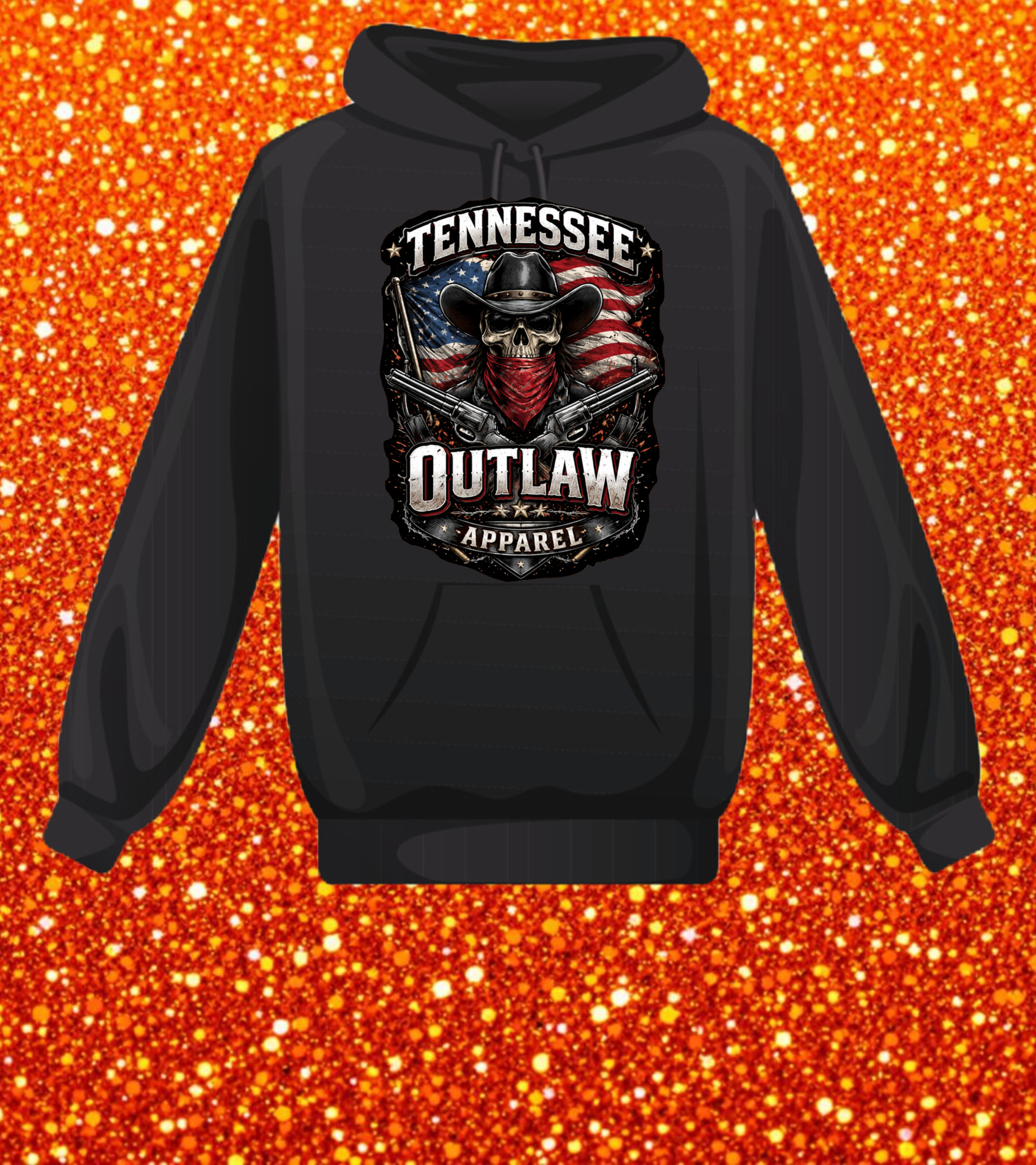 Tennesseee Outlaw Skull