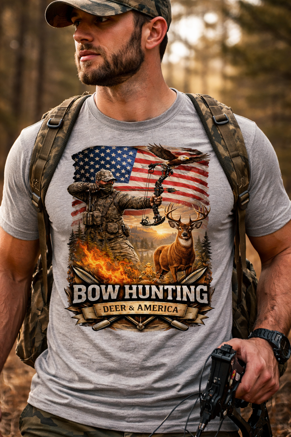 BOW HUNTING DEER AND AMERICA 