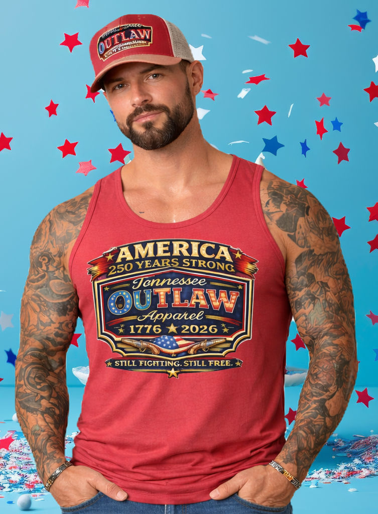 Thumbnail: Tennessee outlaw apparel tribute to 250 years of America