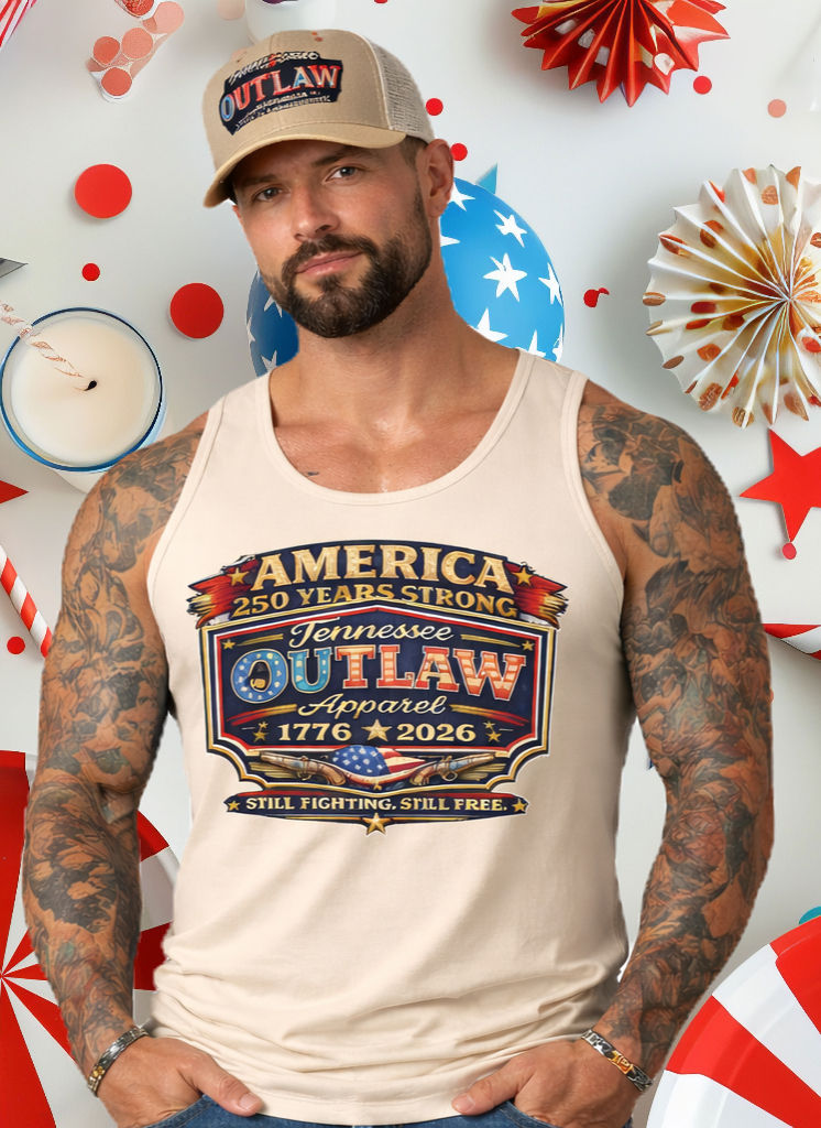 Thumbnail: Tennessee outlaw apparel tribute to 250 years of America