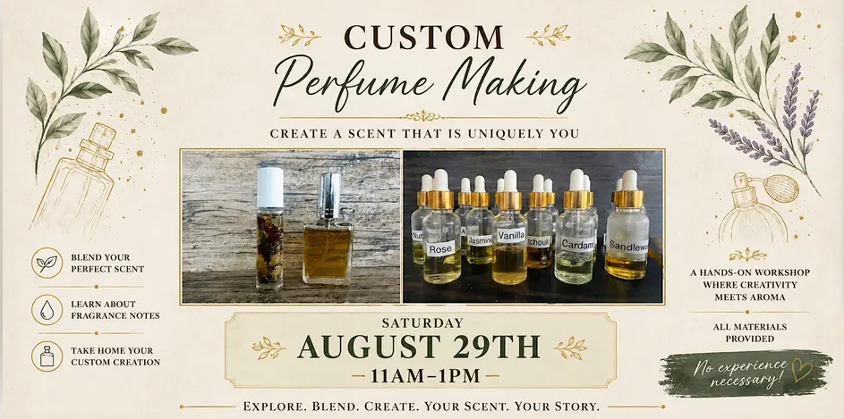Custom Perfume Making Workshop