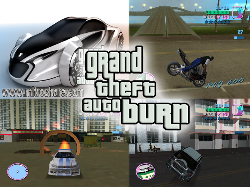 gta vice city burn gta vice city burn