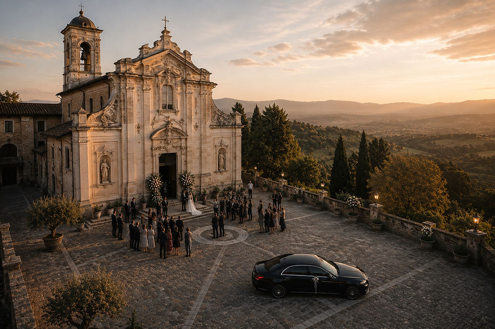 Location Matrimoni Mercedes Berlina sposa