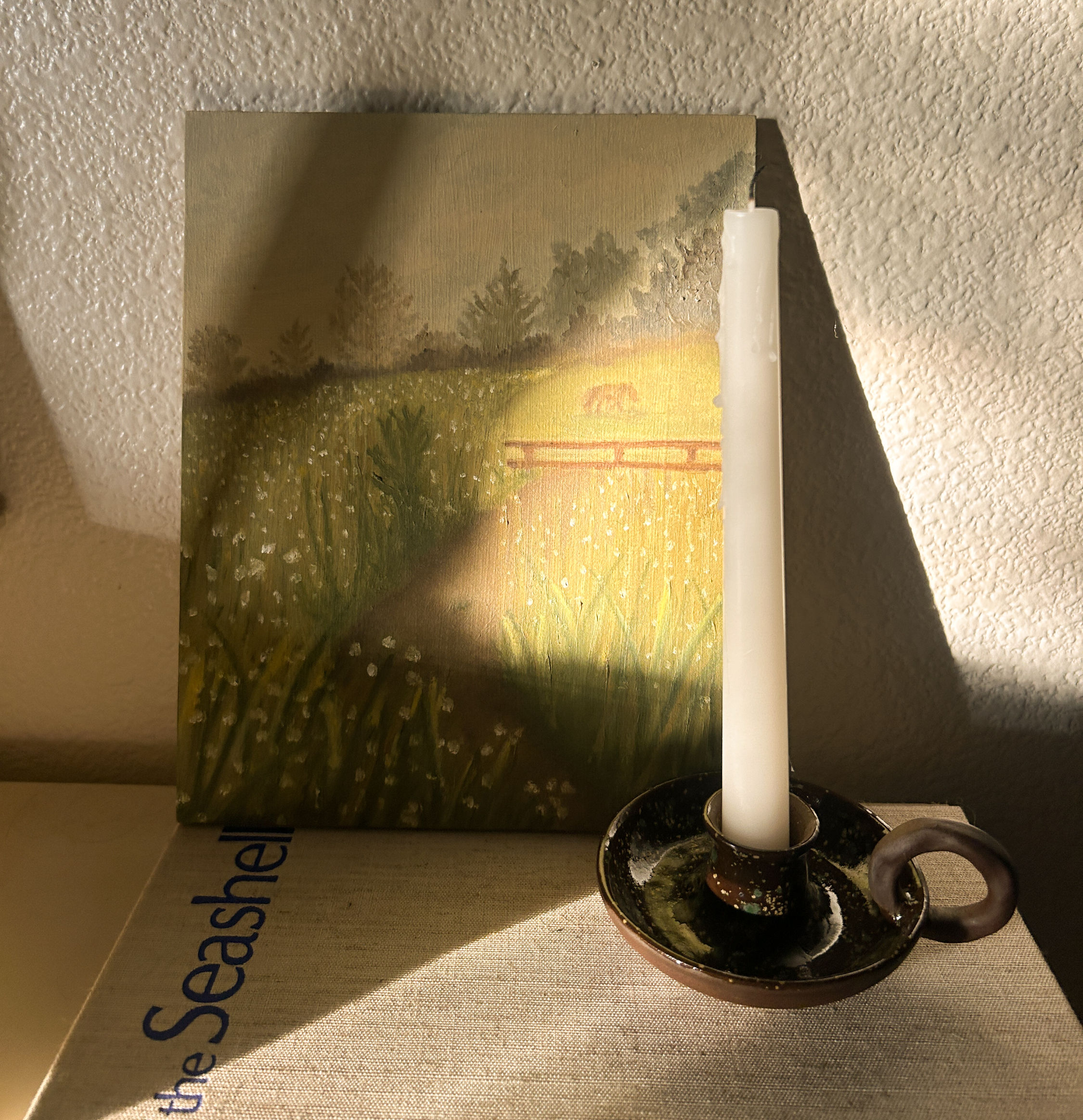 Golden Pond Studio x Alex Marie Ceramics - "Path of Light" SOLD