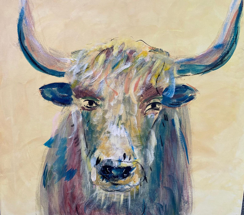 Peinture réalisé par Iris